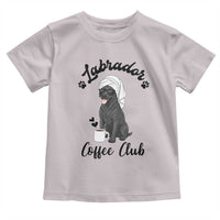 Labrador Coffee Club Toddler T Shirt Funny Dog Lover Gift - Wonder Print Shop
