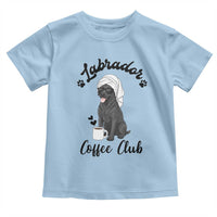 Labrador Coffee Club Toddler T Shirt Funny Dog Lover Gift - Wonder Print Shop