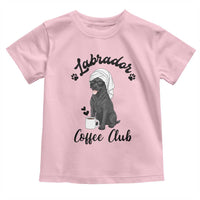 Labrador Coffee Club Toddler T Shirt Funny Dog Lover Gift - Wonder Print Shop