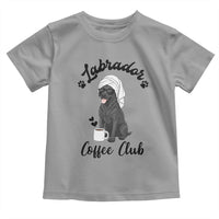 Labrador Coffee Club Toddler T Shirt Funny Dog Lover Gift - Wonder Print Shop