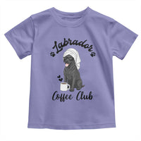 Labrador Coffee Club Toddler T Shirt Funny Dog Lover Gift - Wonder Print Shop
