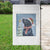 Cute Black Lab Christmas Garden Flag Holiday Dog Lover Gift Idea - Wonder Print Shop