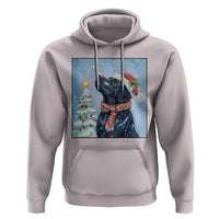 Cute Black Lab Christmas Hoodie Holiday Dog Lover Gift Idea - Wonder Print Shop