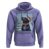 Cute Black Lab Christmas Hoodie Holiday Dog Lover Gift Idea - Wonder Print Shop
