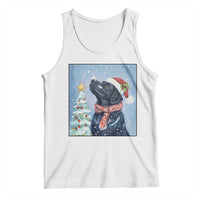 Cute Black Lab Christmas Tank Top Holiday Dog Lover Gift Idea - Wonder Print Shop