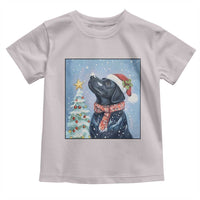 Cute Black Lab Christmas Toddler T Shirt Holiday Dog Lover Gift Idea - Wonder Print Shop