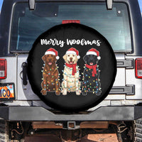 Funny Merry Woofmas Spare Tire Cover Labrador Funny Christmas Dog Lover Gift - Wonder Print Shop