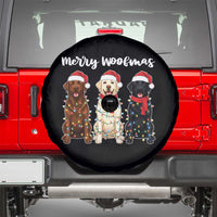 Funny Merry Woofmas Spare Tire Cover Labrador Funny Christmas Dog Lover Gift - Wonder Print Shop