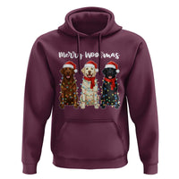 Funny Merry Woofmas Hoodie Labrador Funny Christmas Dog Lover Gift - Wonder Print Shop