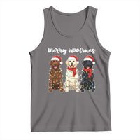 Funny Merry Woofmas Tank Top Labrador Funny Christmas Dog Lover Gift - Wonder Print Shop