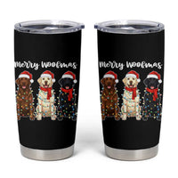 Funny Merry Woofmas Tumbler Cup Labrador Funny Christmas Dog Lover Gift - Wonder Print Shop
