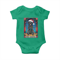 Merry Woofmas Baby Onesie Funny Tarot Card Labrador Retriever Christmas Gift - Wonder Print Shop
