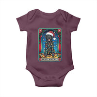 Merry Woofmas Baby Onesie Funny Tarot Card Labrador Retriever Christmas Gift - Wonder Print Shop