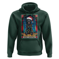 Merry Woofmas Hoodie Funny Tarot Card Labrador Retriever Christmas Gift - Wonder Print Shop