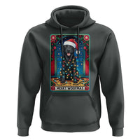 Merry Woofmas Hoodie Funny Tarot Card Labrador Retriever Christmas Gift - Wonder Print Shop