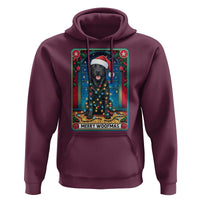 Merry Woofmas Hoodie Funny Tarot Card Labrador Retriever Christmas Gift - Wonder Print Shop
