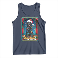 Merry Woofmas Tank Top Funny Tarot Card Labrador Retriever Christmas Gift - Wonder Print Shop