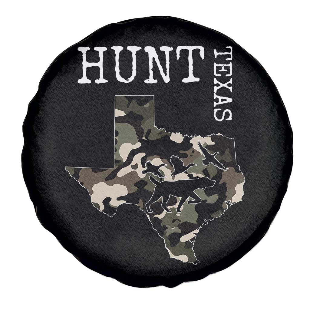Texas Hunter Gift Spare Tire Cover Labrador Retriever Duck Hunting Dog - Wonder Print Shop