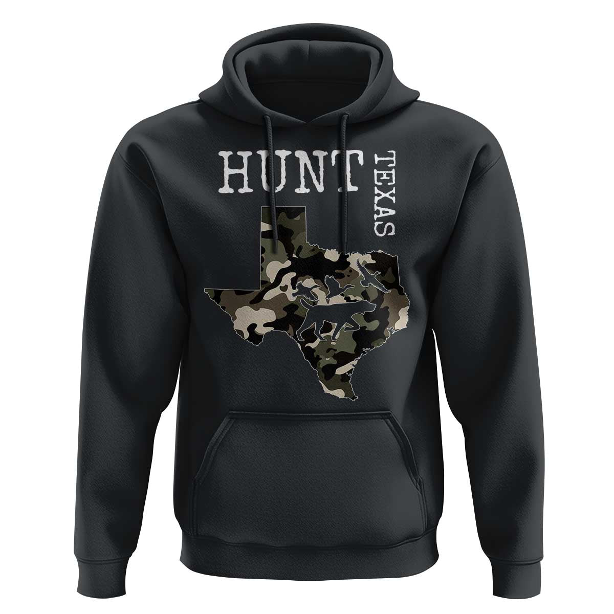Texas Hunter Gift Hoodie Labrador Retriever Duck Hunting Dog - Wonder Print Shop
