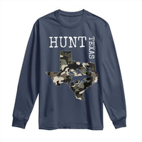 Texas Hunter Gift Long Sleeve Shirt Labrador Retriever Duck Hunting Dog - Wonder Print Shop