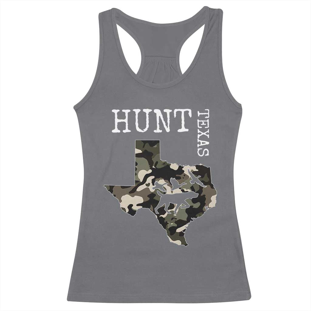 Texas Hunter Gift Racerback Tank Top Labrador Retriever Duck Hunting Dog - Wonder Print Shop
