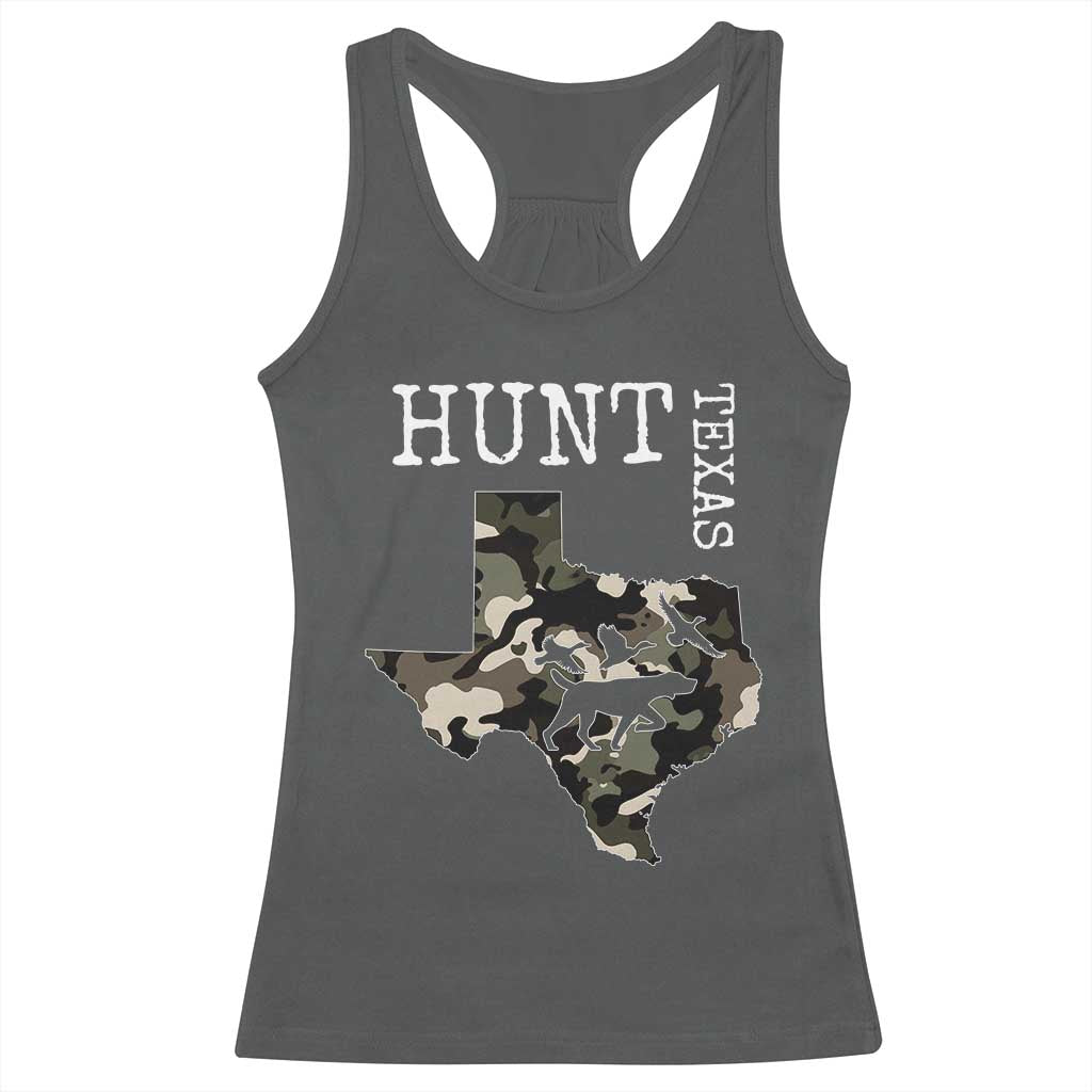 Texas Hunter Gift Racerback Tank Top Labrador Retriever Duck Hunting Dog - Wonder Print Shop