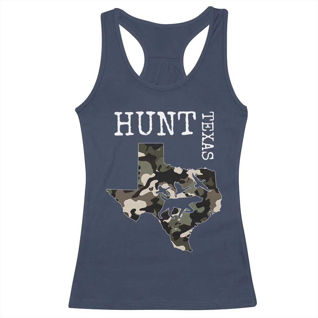 Texas Hunter Gift Racerback Tank Top Labrador Retriever Duck Hunting Dog - Wonder Print Shop