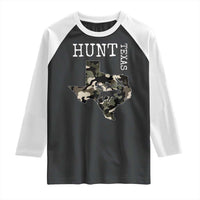 Texas Hunter Gift Raglan Shirt Labrador Retriever Duck Hunting Dog - Wonder Print Shop