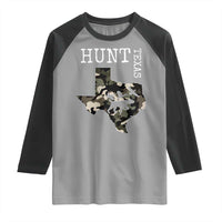 Texas Hunter Gift Raglan Shirt Labrador Retriever Duck Hunting Dog - Wonder Print Shop
