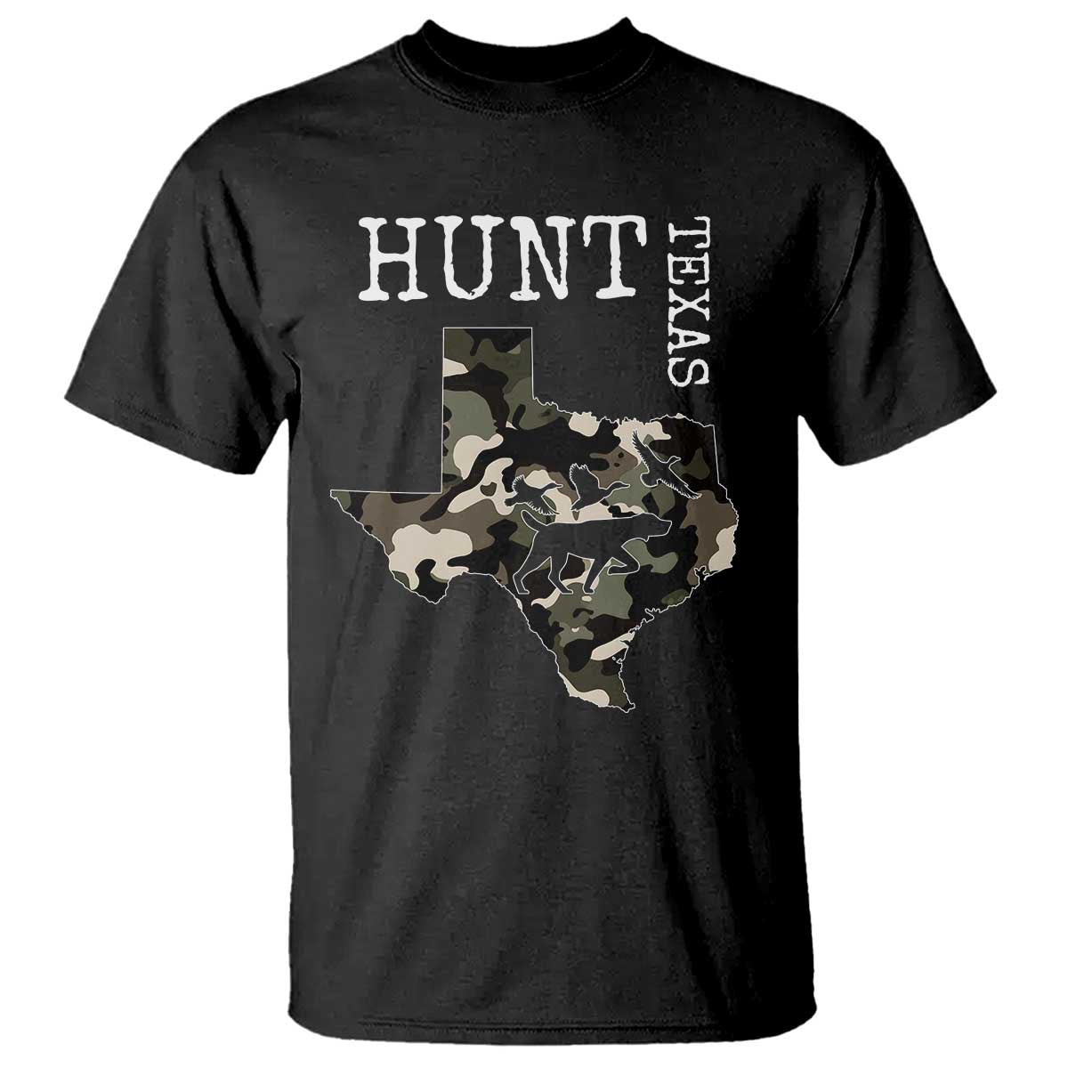Texas Hunter Gift T Shirt Labrador Retriever Duck Hunting Dog - Wonder Print Shop