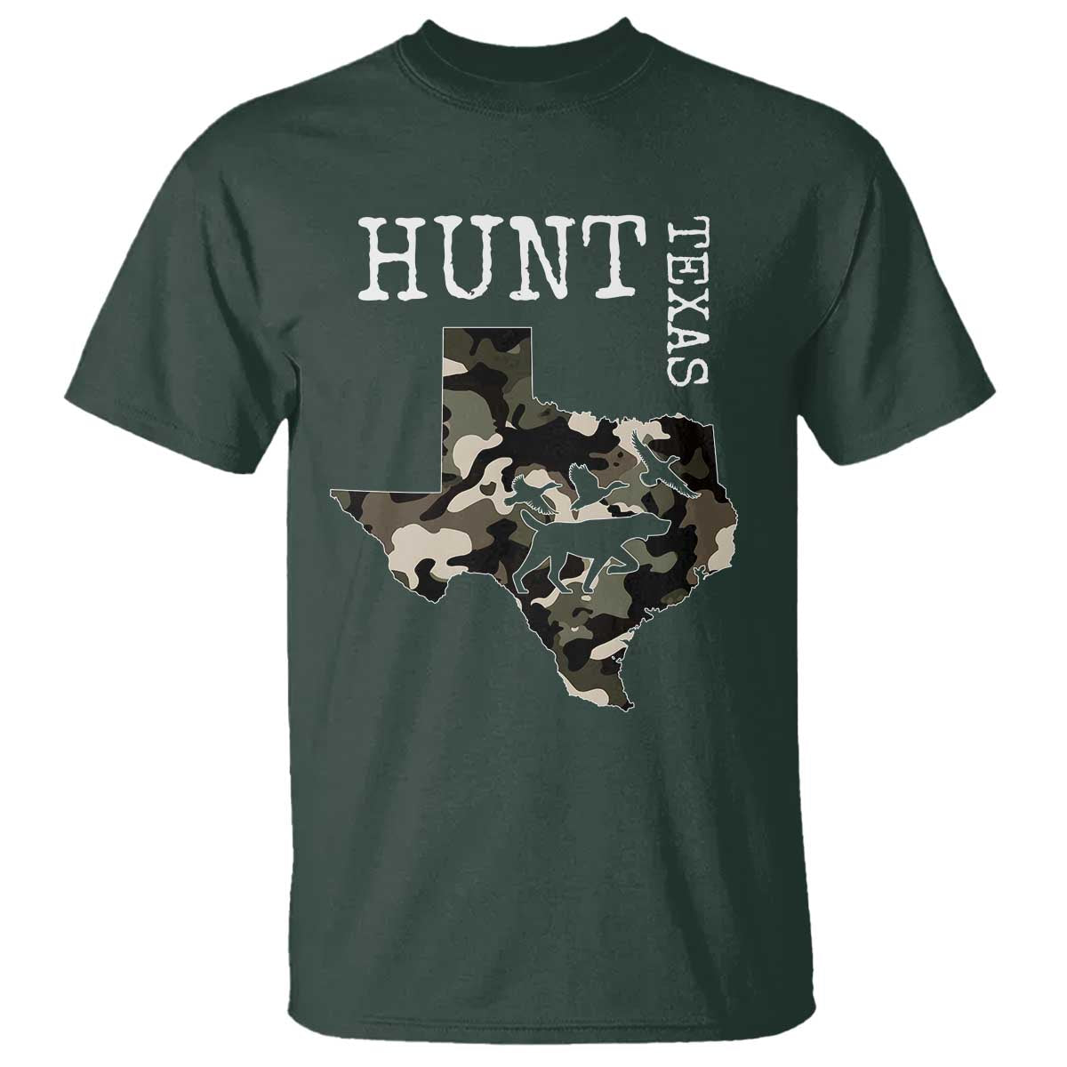 Texas Hunter Gift T Shirt Labrador Retriever Duck Hunting Dog - Wonder Print Shop