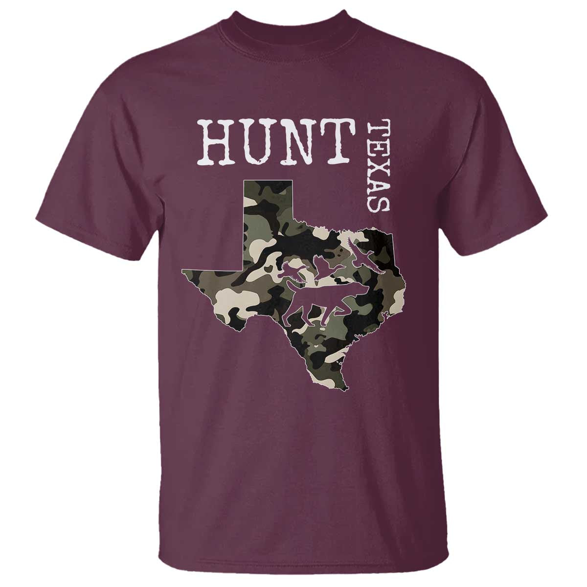 Texas Hunter Gift T Shirt Labrador Retriever Duck Hunting Dog - Wonder Print Shop