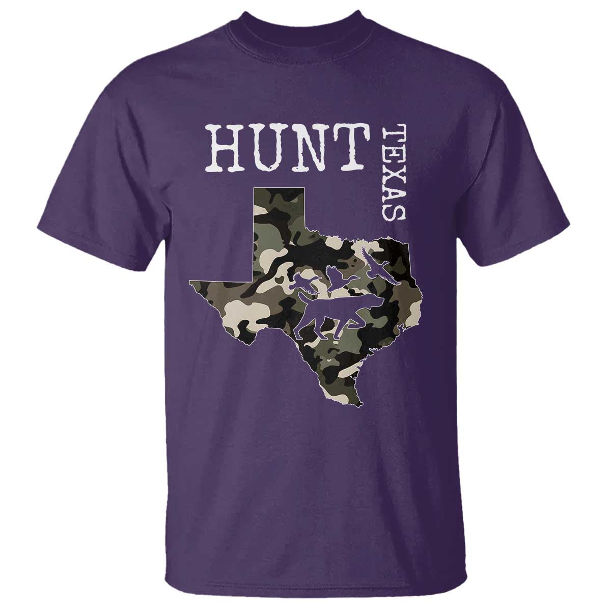 Texas Hunter Gift T Shirt Labrador Retriever Duck Hunting Dog - Wonder Print Shop