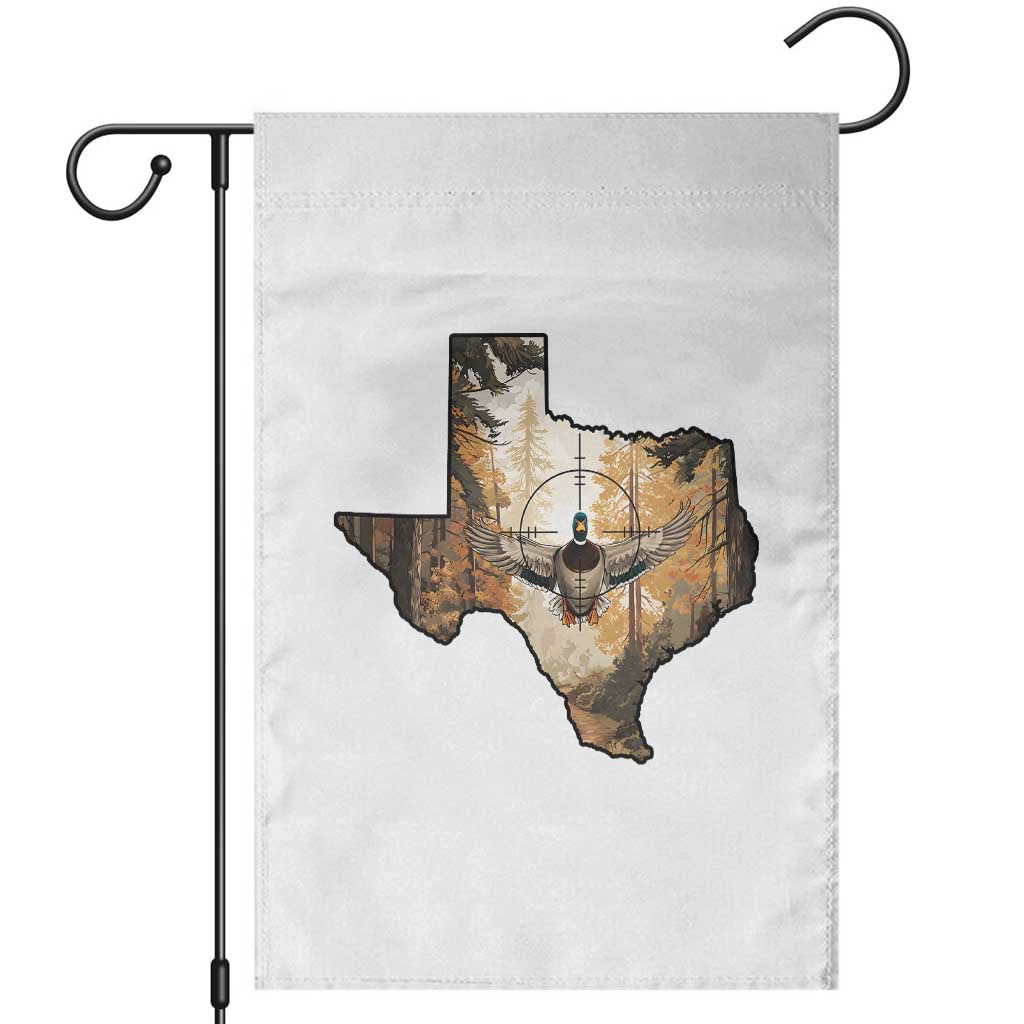 Funny Texas Duck Hunting Season Garden Flag Hunter Gift - Wonder Print Shop