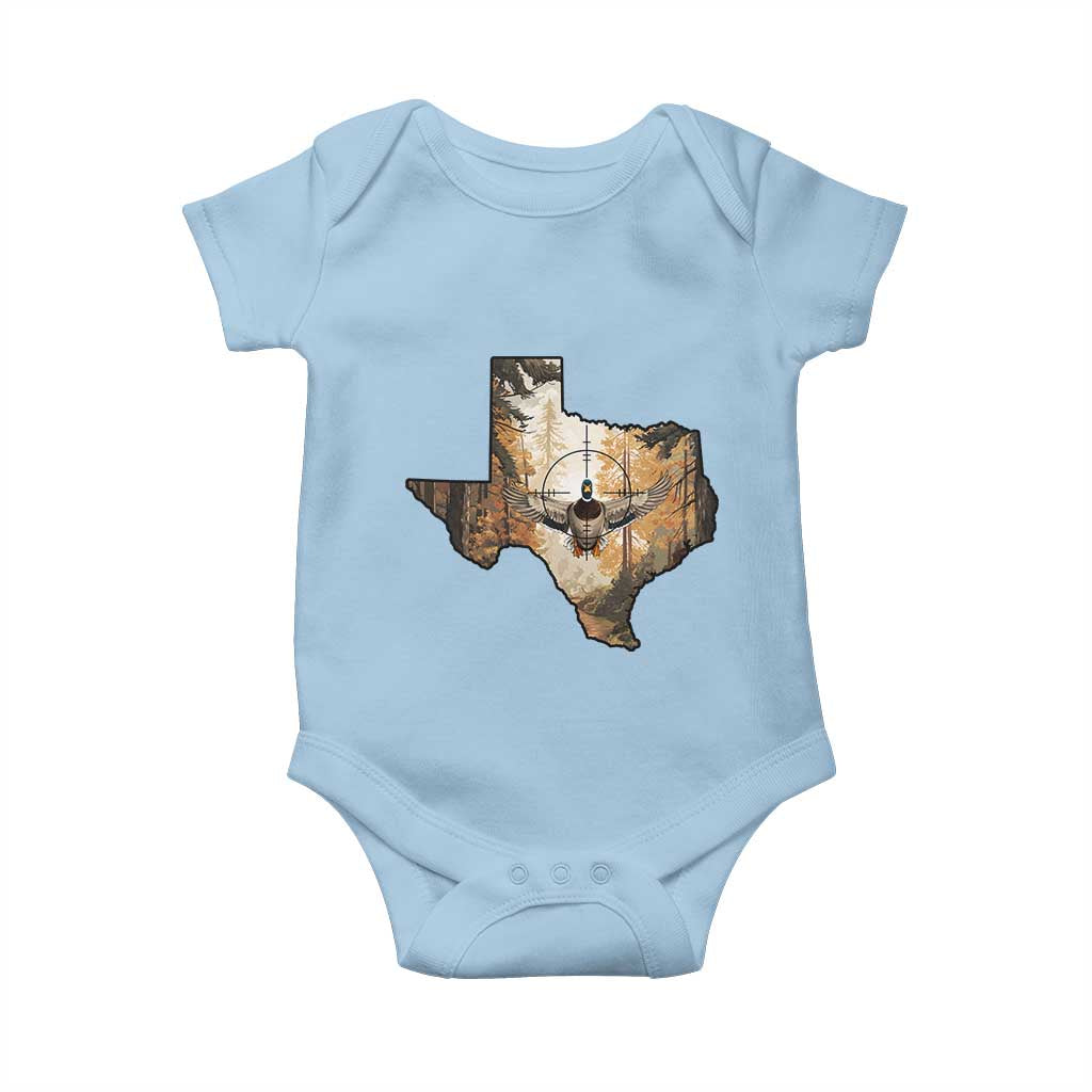 Funny Texas Duck Hunting Season Baby Onesie Hunter Gift - Wonder Print Shop