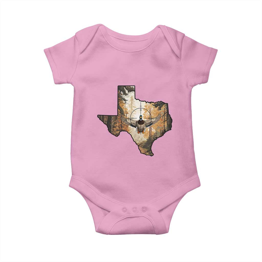 Funny Texas Duck Hunting Season Baby Onesie Hunter Gift - Wonder Print Shop