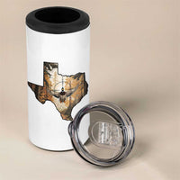 Funny Texas Duck Hunting Season 4 in 1 Can Cooler Tumbler Hunter Gift - Wonder Print Shop
