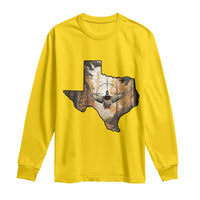 Funny Texas Duck Hunting Season Long Sleeve Shirt Hunter Gift - Wonder Print Shop