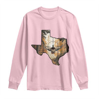Funny Texas Duck Hunting Season Long Sleeve Shirt Hunter Gift - Wonder Print Shop