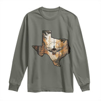 Funny Texas Duck Hunting Season Long Sleeve Shirt Hunter Gift - Wonder Print Shop
