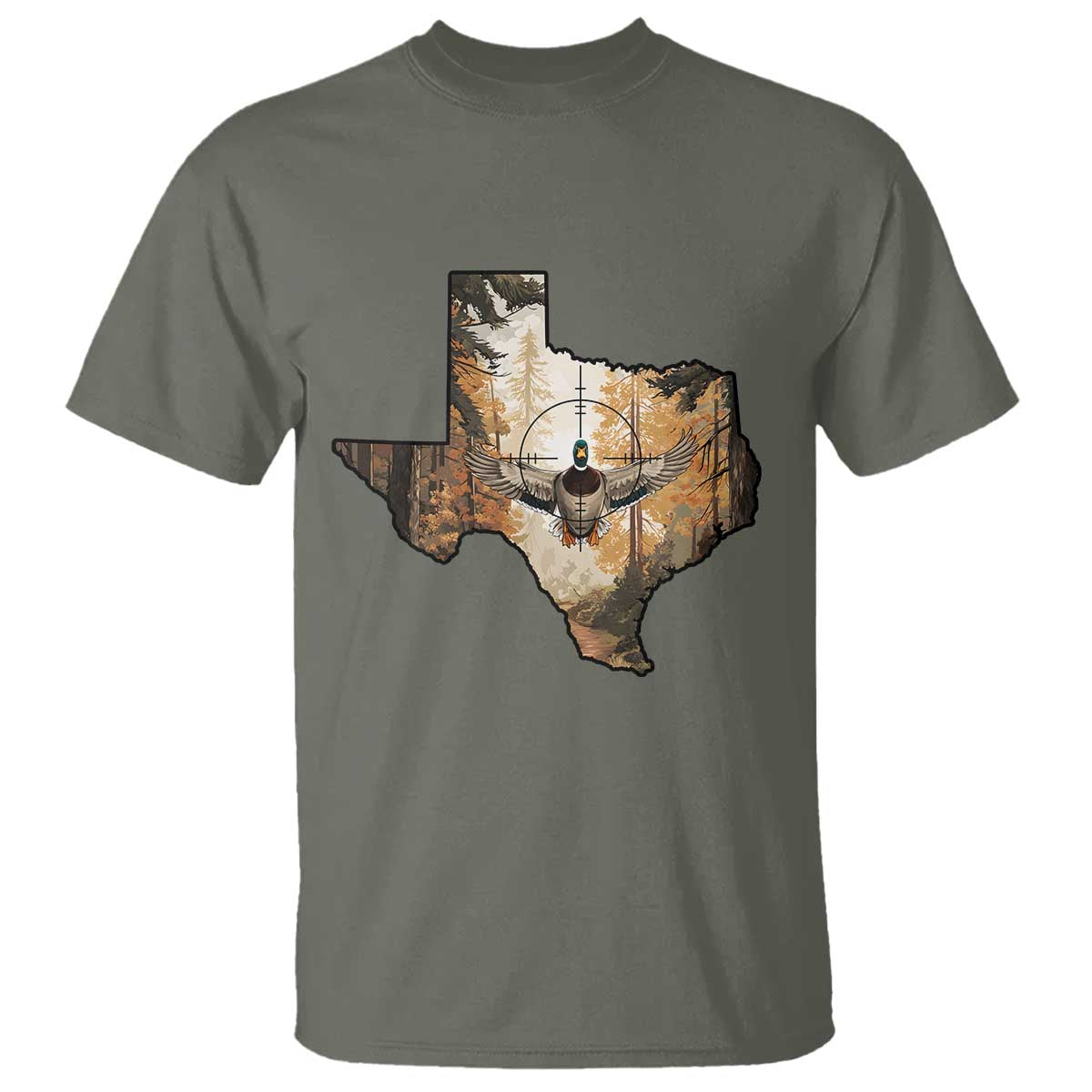 Funny Texas Duck Hunting Season T Shirt Hunter Gift - Wonder Print Shop