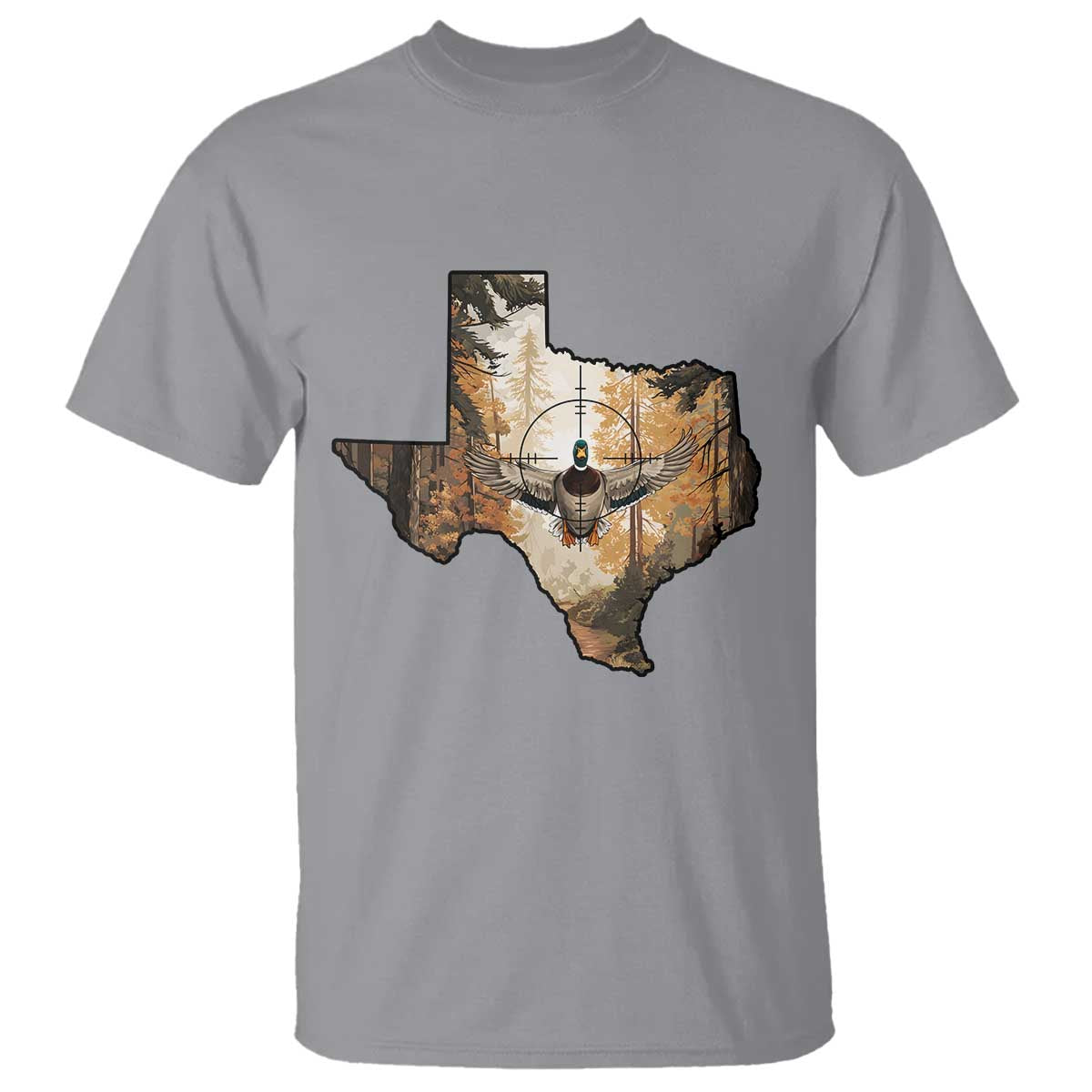 Funny Texas Duck Hunting Season T Shirt Hunter Gift - Wonder Print Shop