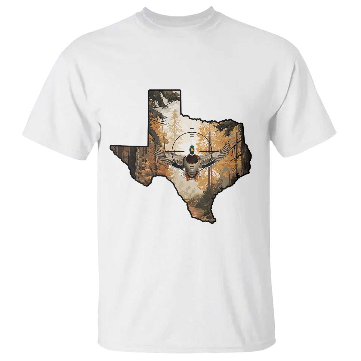 Funny Texas Duck Hunting Season T Shirt Hunter Gift - Wonder Print Shop