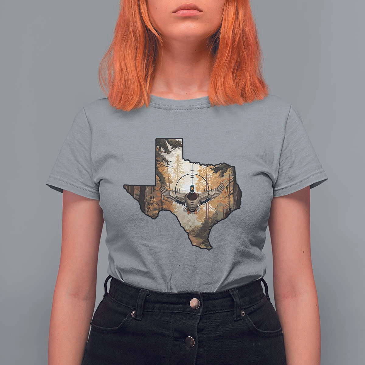 Funny Texas Duck Hunting Season T Shirt For Women Hunter Gift - Wonder Print Shop