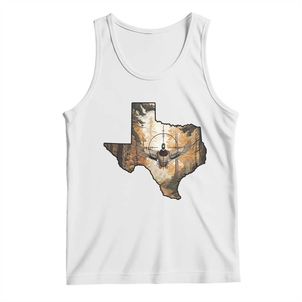 Funny Texas Duck Hunting Season Tank Top Hunter Gift - Wonder Print Shop