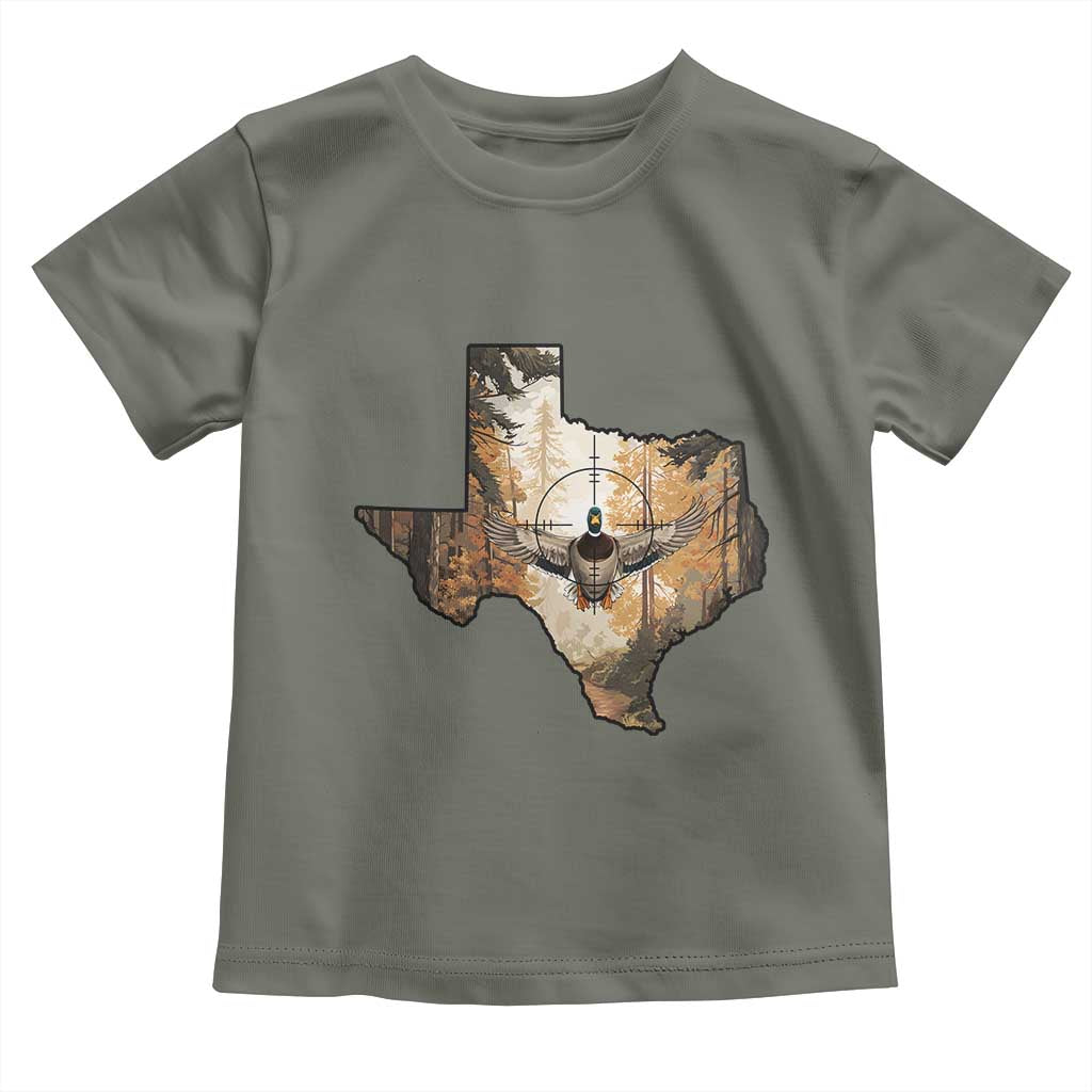 Funny Texas Duck Hunting Season Toddler T Shirt Hunter Gift - Wonder Print Shop
