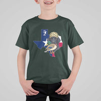 Funny Texas Duck Hunting Season T Shirt For Kid Black Labrador Hunter Gift - Wonder Print Shop