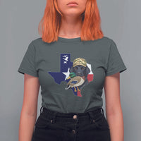 Funny Texas Duck Hunting Season T Shirt For Women Black Labrador Hunter Gift - Wonder Print Shop