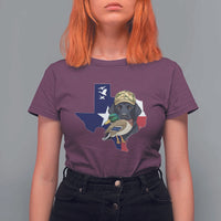 Funny Texas Duck Hunting Season T Shirt For Women Black Labrador Hunter Gift - Wonder Print Shop