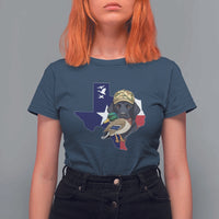 Funny Texas Duck Hunting Season T Shirt For Women Black Labrador Hunter Gift - Wonder Print Shop